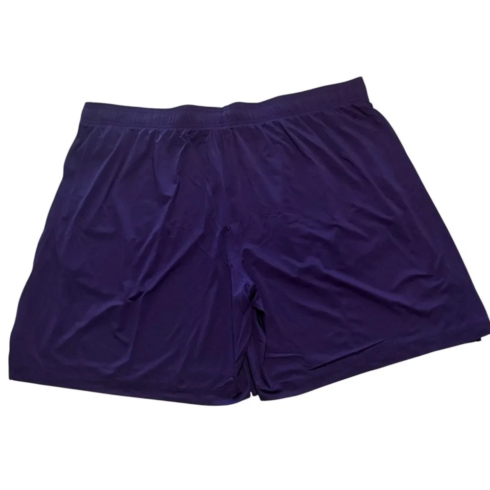 NWT Under Armour Tech Vent Shorts 3XL Purple White Athletic Training Gym Men